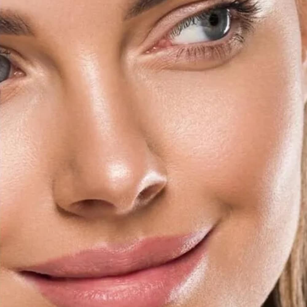 Woman Smiling with Botox